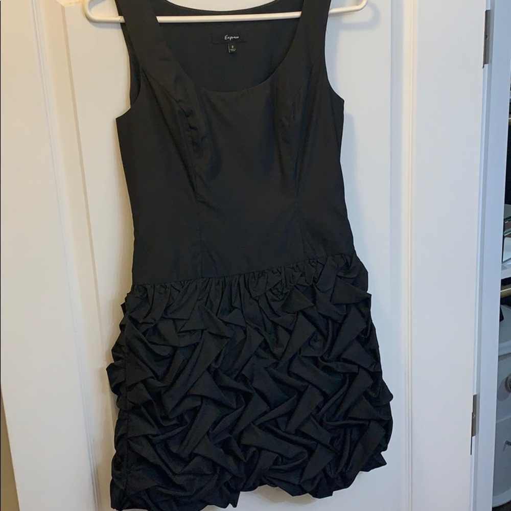 Express black dress